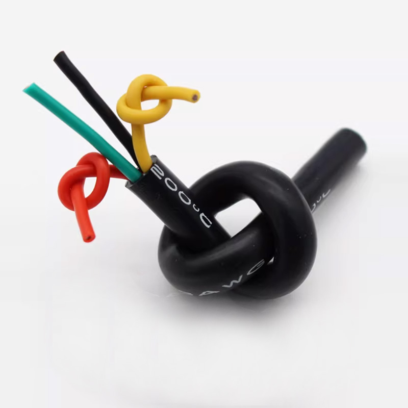 YGC / YGG Silicone cable Stranded Tinned Copper Wire -60~200℃ degree C