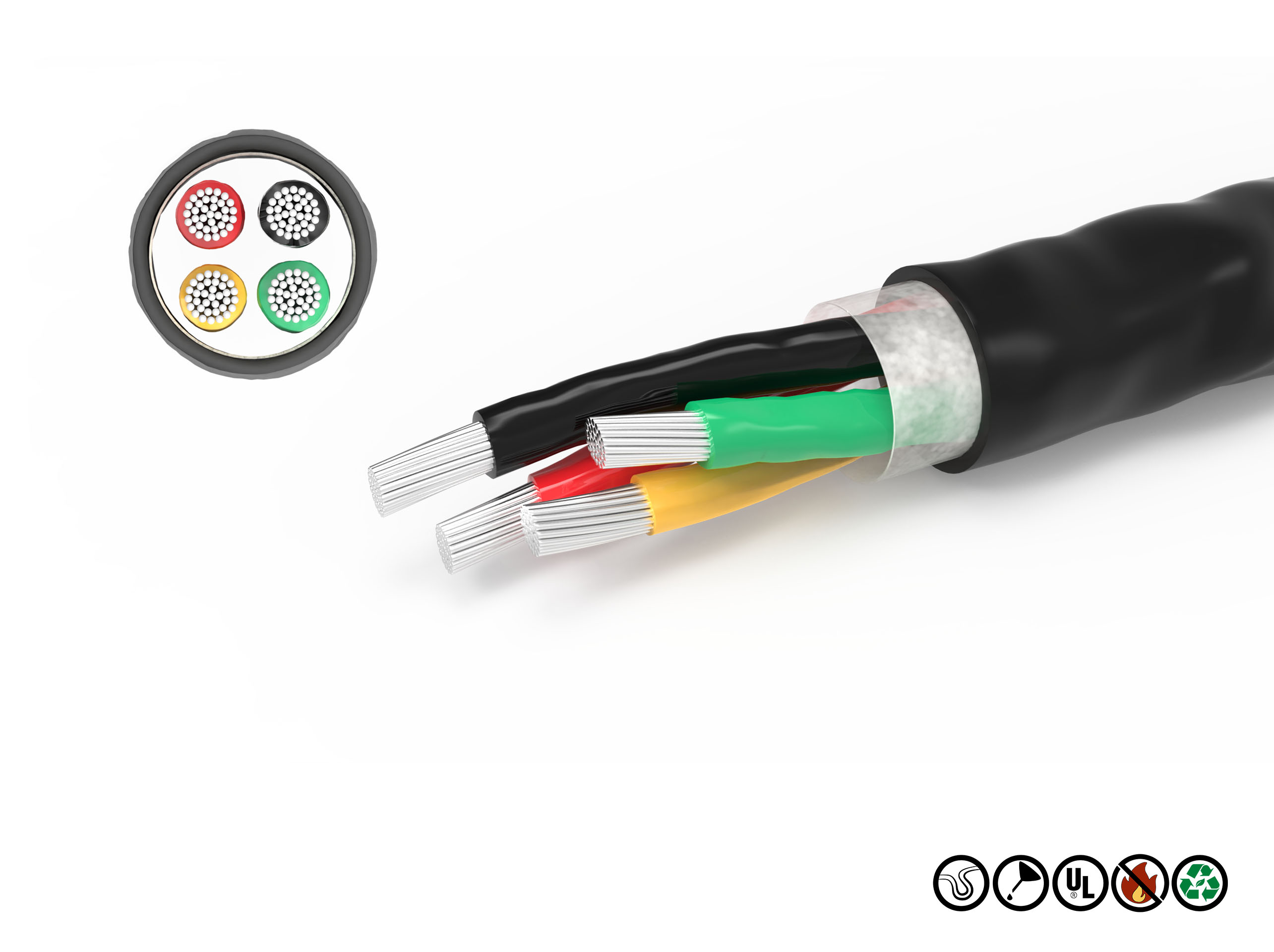 FEP Teflon High Temperature cable wire -65 degrees - + 200 degrees.